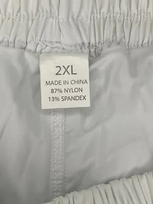 Luogongzi Women's 2XL White 2 in 1 Flowy Running Shorts Gym Yoga thumbnail 4