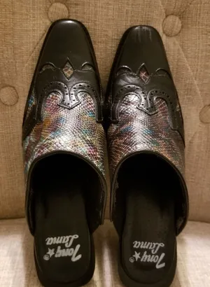 Tony Lama Mules Size 9.5M thumbnail 1