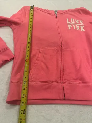 Victoria's Secret PINK Zip Up Hooding Jacket - Size Medium thumbnail 3