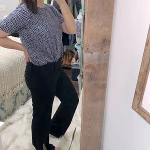 Merona black dress career pants size 10 thumbnail 3