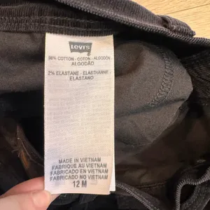 Levi's 515 Boot Cut Corduroy‎ Pants Womens Size 12 M Black Flat Pocket thumbnail 7