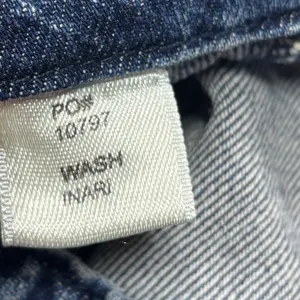 Reformation Jeans Size 29 Inari Blue High Rise Patch Pocket Button Fly Straight thumbnail 7