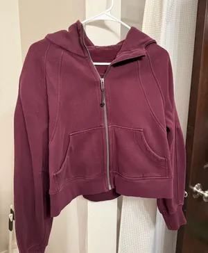 Lululemon Cropped Scuba Full-Zip Hoodie thumbnail 1
