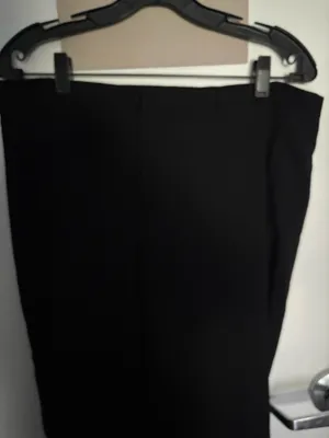 GAP Women's Black Dress Pants Straight Leg Flat Front Solid Regular Fit thumbnail 8