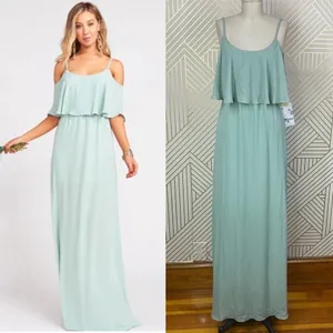 Show‎ Me Your Mumu Caitlin Maxi Dress Dusty Mint thumbnail 2