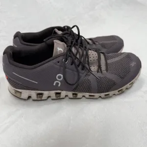 On Cloud Running Shoes Lightweight Athletic Sneakers Gray Women's‎ 8.5 READ thumbnail 6