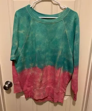 SO tie dye sweat shirt Size XS thumbnail 1