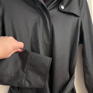 Esprit Women's Black Belted Jacket Size Medium VINTAGE! thumbnail 4