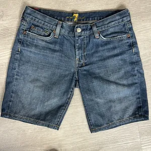 7 for all mankind • dojo jean shorts thumbnail 1