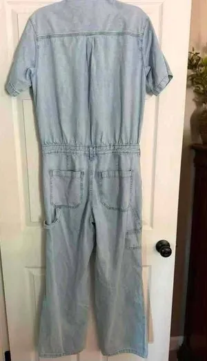 Anthropologie Pilcro Denim Jumpsuit Sz 6 thumbnail 10