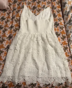 Abercrombie White Dress Mini thumbnail 2