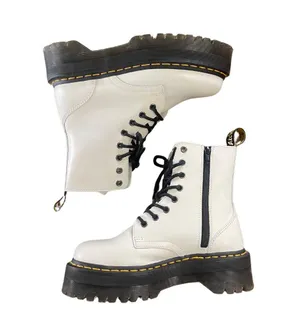 Dr. Martens Platform Jadon Boot White thumbnail 1