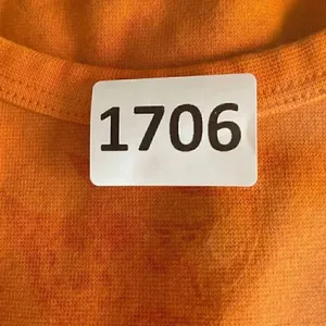 Zara Orange Short Sleeves Cropped Crewneck Basic TShirt SZ M #1706 thumbnail 9