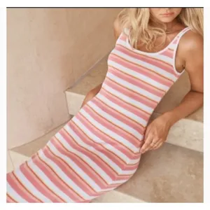NWT Runway Scout Striped Ribbed Dress Sz. XS thumbnail 3