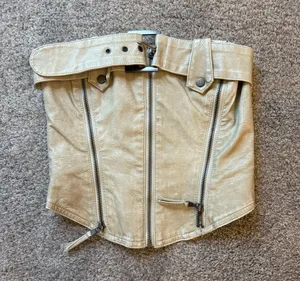 Jaded London Buckle and Zip corset top thumbnail 2