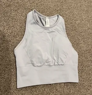 Lululemon ebb to train bra in iced iris 4 thumbnail 1