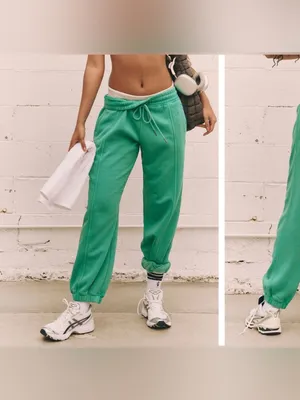 NWT Free People FP Movement Sprint To The Finish Pants - seafoam teal - XS thumbnail 3