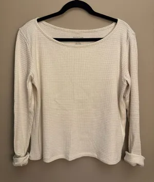 American Eagle Waffle Knit Long Sleeve thumbnail 1