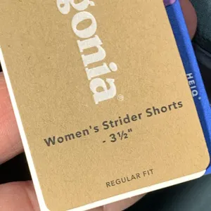 Patagonia women’s strider short 3 1/2” size XL ￼ thumbnail 6