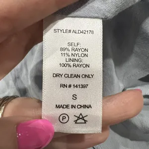 ASTR The Label S Midi Dress Light Blue Tie Front Button Down ALD42178 Summer thumbnail 10