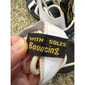 Dr. Martens Nartilla White Leather Lace-Up Gladiator Sandals Women's Size 7 thumbnail 6