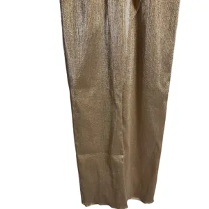 Black Halo Gold Hendricks Sleeveless V-Neck Metallic Cocktail Evening Gown 8 thumbnail 10