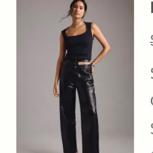 Black Square Neck Tank Top thumbnail 3