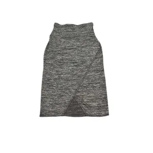 Aritzia Wilfred Free Tyra Heathered Grey Bodycon Skirt XS thumbnail 2