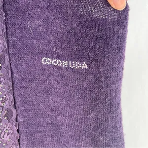Coconuda‎ Donna Purple Mohair Blend Knit Halter Midi Dress Size L thumbnail 6