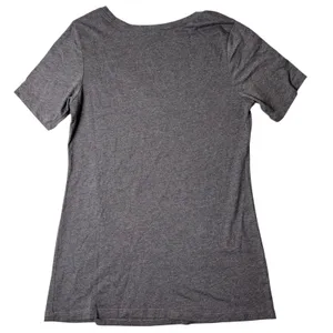 NEW Seattle Seahawks T Shirt‎ Womens S Gray NFL Team Apparel 12th Fan V Neck thumbnail 3