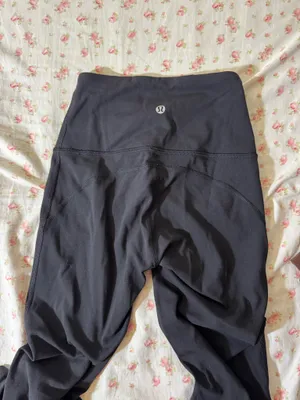 ultra high rise lululemon groove pants black thumbnail 3
