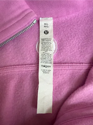 lululemon athletica Pink Half-Zip Pullover Sweatshirt thumbnail 8