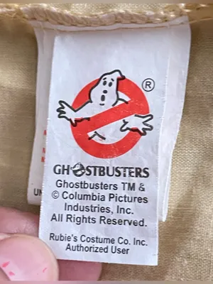 Ghostbusters Adult Jumpsuit Costume by Rubies Original unisex Vintage 1980's One thumbnail 6