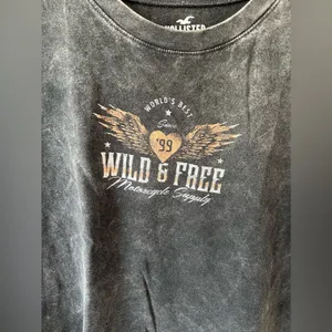 Hollister‎ Women’s Marble Wild & Free T Shirt Size S thumbnail 4