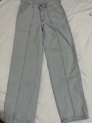 Levi's Women's Wide-Leg Carpenter Jeans Sz 25x31 Light Wash thumbnail 1