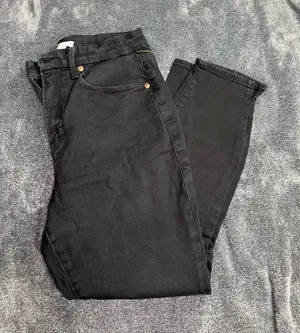 Good American Women’s Black Skinny Jeans High Rise Stretch Size 12/31 thumbnail 1