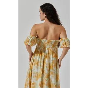 Astr The Label‎ Off Shoulder Midi Dress Size Small thumbnail 3