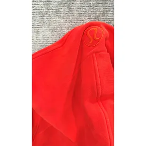 Lululemon Womens Hoodie XL/XXL Red Scuba Oversized Half-Zip Thumbholes thumbnail 8