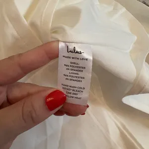 Lulus Festive Occasion White Ruched Strapless Bodycon Mini Dress Size Medium NWT thumbnail 10