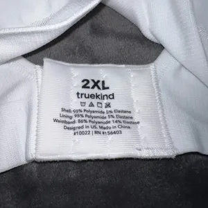 Truekind Daily Comfort Wirefree Shaper Bra in White Size 2XL New with tags thumbnail 10
