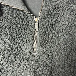 Lululemon quarter zip Sherpa hooded kangaroo pocket Size 4 thumbnail 2