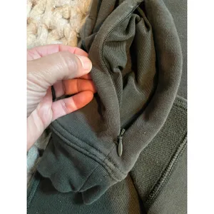 Nike pullover over sweatshirt army green size xs thumbnail 3