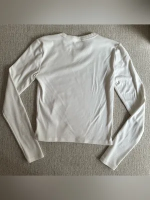 ARITZIA Sunday Best White Long Sleeve thumbnail 4
