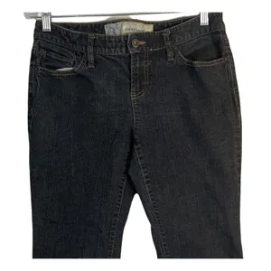 Loft Jeans Womens Size 6 Curvy Boot Mid Rise Pockets Zip Close Dark Wash Classic thumbnail 5
