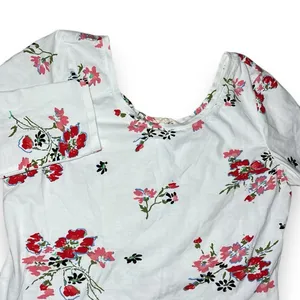 Rebecca Taylor Marguerite Floral Jersey Tee‎ thumbnail 5