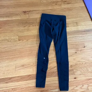 Lululemon High Times Pant Lattice Size 4 Black High Rise Luon Leggings thumbnail 4