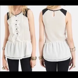 New‎ Free People Peplum Top thumbnail 2