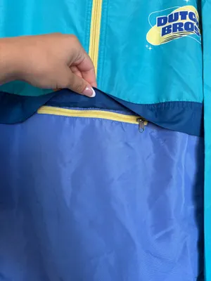 Dutch Bros Windbreaker Blue Size M thumbnail 2