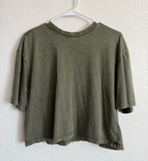 BP cropped green oversized t shirt thumbnail 3