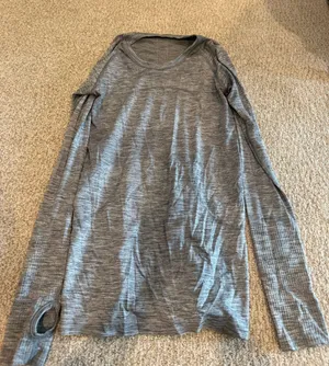Lululemon Long Sleeve Swiftly Tech Grey thumbnail 1